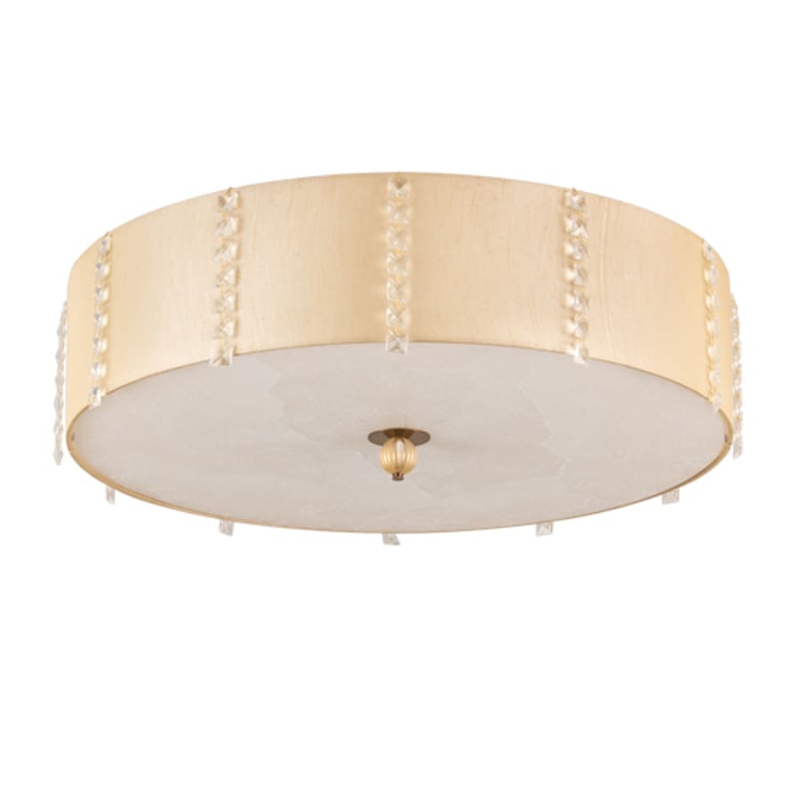 Meyda Tiffany Cilindro Lujoso 8 Light 33" Wide Semi-Flush Drum Ceiling Fixture