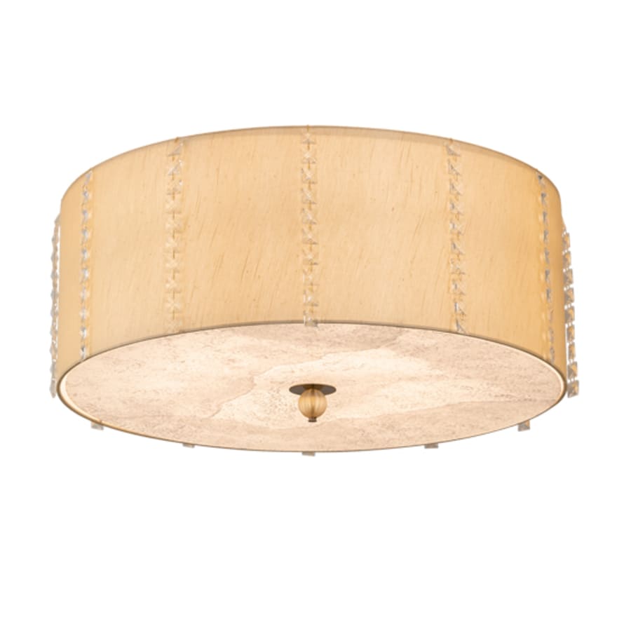 Meyda Tiffany Cilindro Lujoso 6 Light 33" Wide Semi-Flush Drum Ceiling Fixture