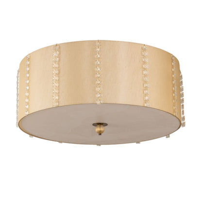 Meyda Tiffany Cilindro Lujoso 6 Light 33" Wide Semi-Flush Drum Ceiling Fixture