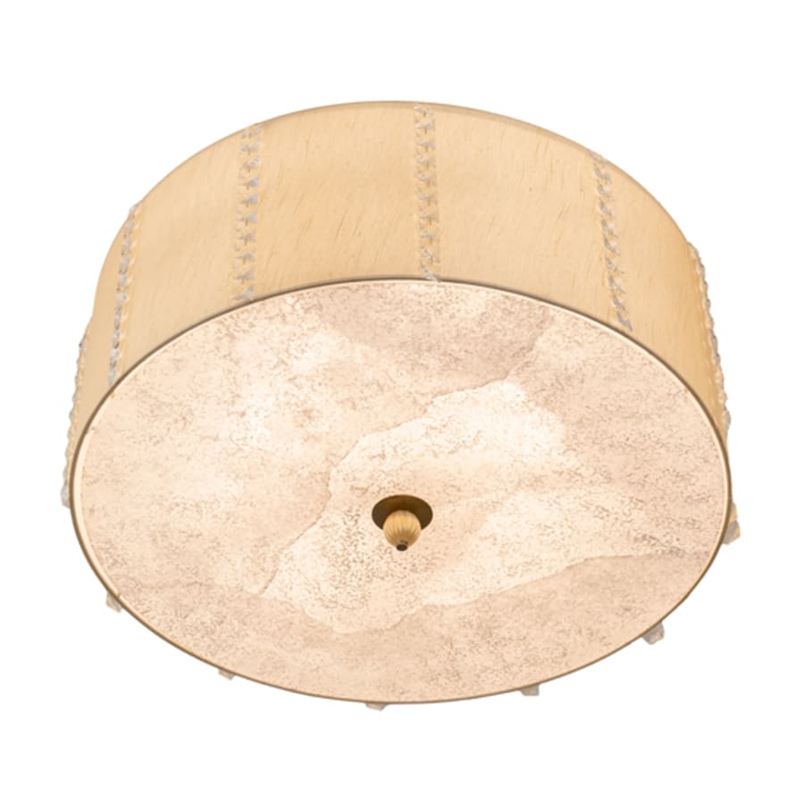 Meyda Tiffany Cilindro Lujoso 6 Light 33" Wide Semi-Flush Drum Ceiling Fixture