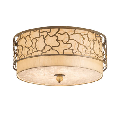 Meyda Tiffany Deserto Seco 4 Light 27" Wide Semi-Flush Drum Ceiling Fixture