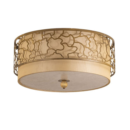 Meyda Tiffany Deserto Seco 4 Light 27" Wide Semi-Flush Drum Ceiling Fixture