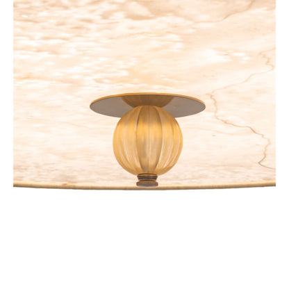 Meyda Tiffany Deserto Seco 4 Light 27" Wide Semi-Flush Drum Ceiling Fixture