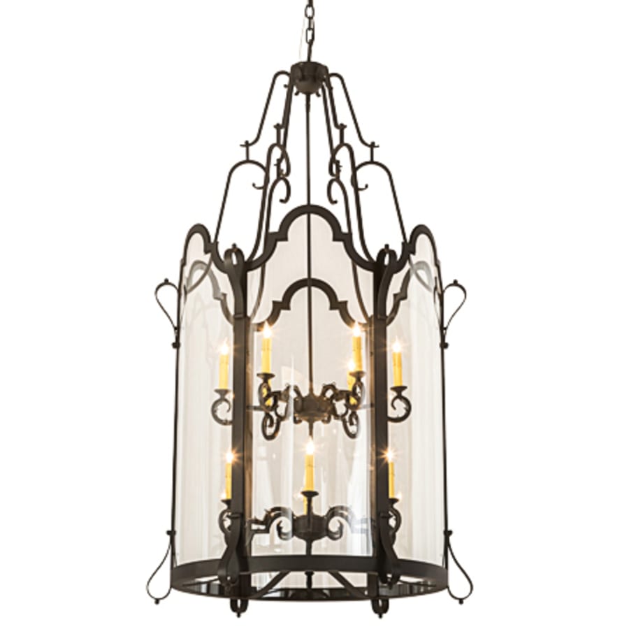 Meyda Tiffany 12 Light 33" Wide Taper Candle Pendant