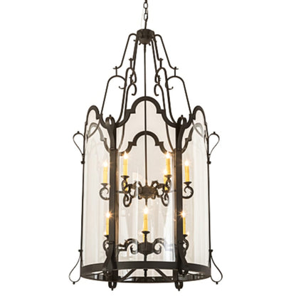 Meyda Tiffany 12 Light 33" Wide Taper Candle Pendant
