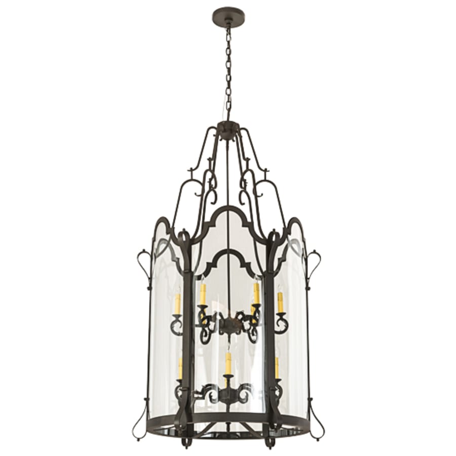 Meyda Tiffany 12 Light 33" Wide Taper Candle Pendant