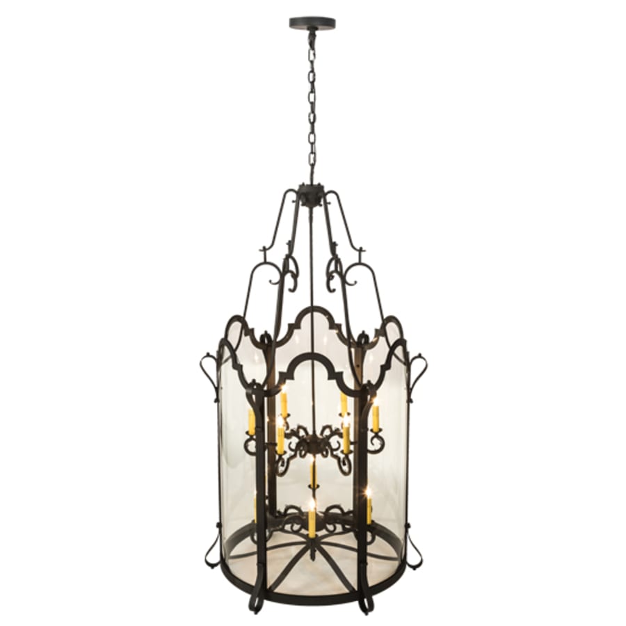Meyda Tiffany 12 Light 33" Wide Taper Candle Pendant