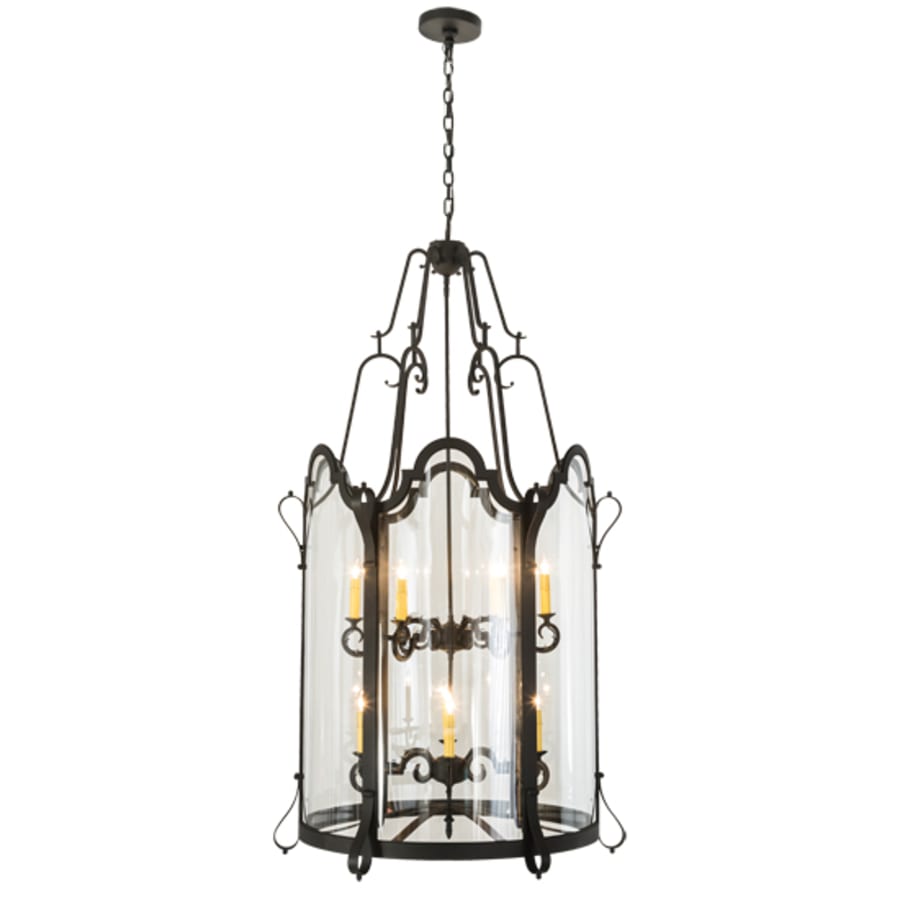 Meyda Tiffany 12 Light 33" Wide Taper Candle Pendant