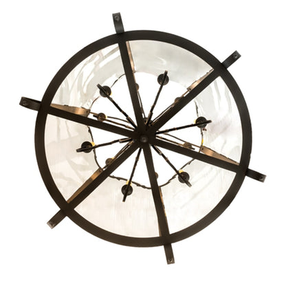 Meyda Tiffany 12 Light 33" Wide Taper Candle Pendant