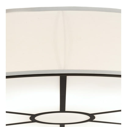 Meyda Tiffany Cilindro 8 Light 48" Wide Semi-Flush Drum Ceiling Fixture - Timeless Bronze Finish