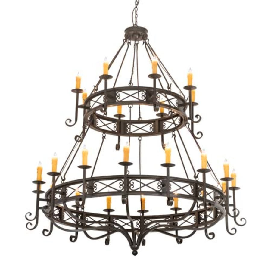 Meyda Tiffany Gina 24 Light 72" Wide Taper Candle Style Chandelier