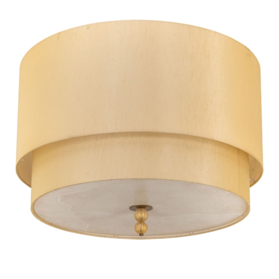 Meyda Tiffany Cilindro Lujoso 10 Light 32" Wide Semi-Flush Drum Ceiling Fixture