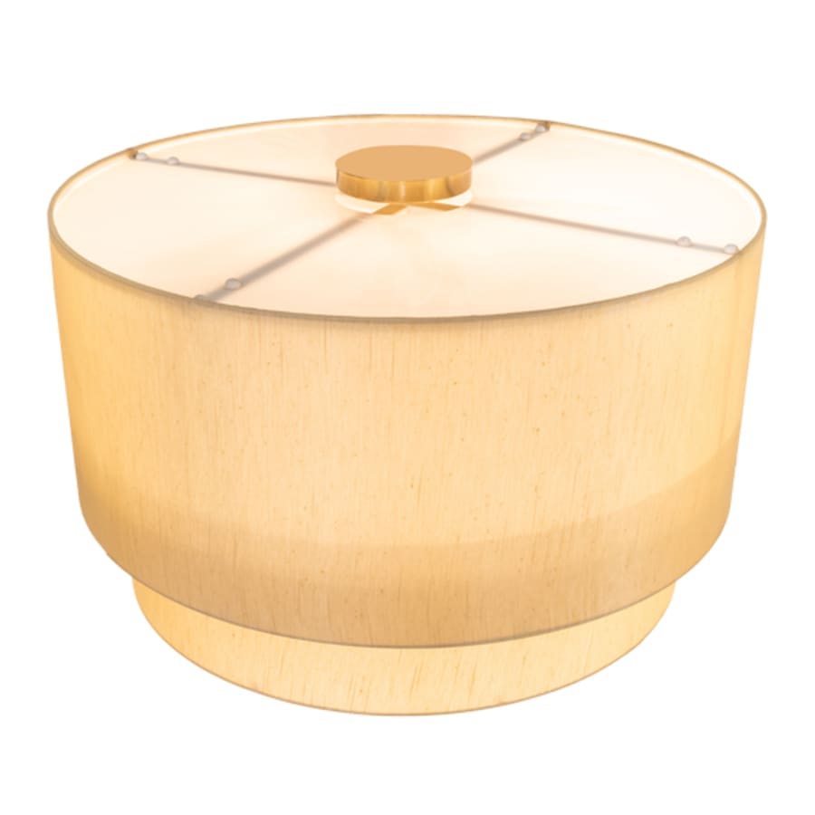 Meyda Tiffany Cilindro Lujoso 10 Light 32" Wide Semi-Flush Drum Ceiling Fixture