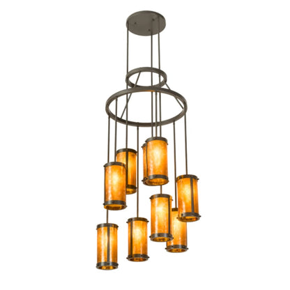 Meyda Tiffany Cartier 9 Light 30" Wide Ring Chandelier