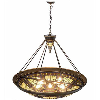 Meyda Tiffany 8 Light 45" Wide Pendant