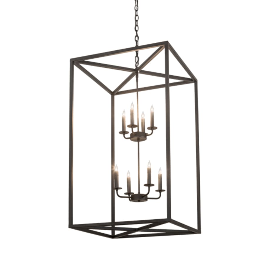Meyda Tiffany 8 Light 34" Wide Taper Candle Pendant