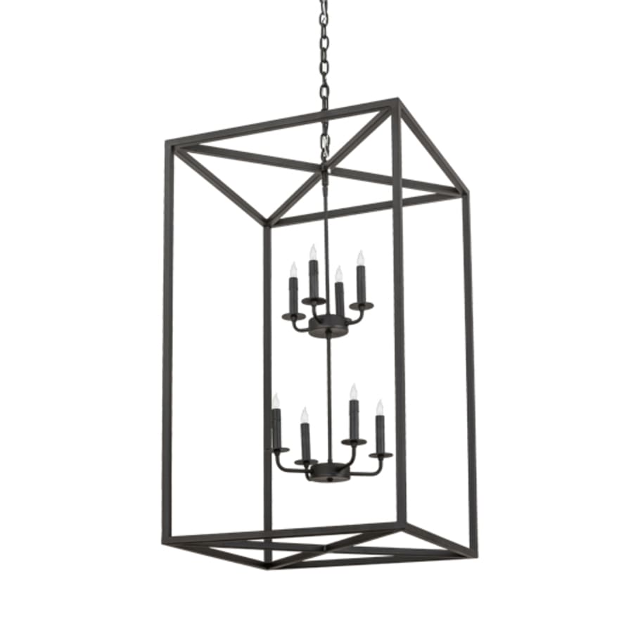Meyda Tiffany 8 Light 34" Wide Taper Candle Pendant