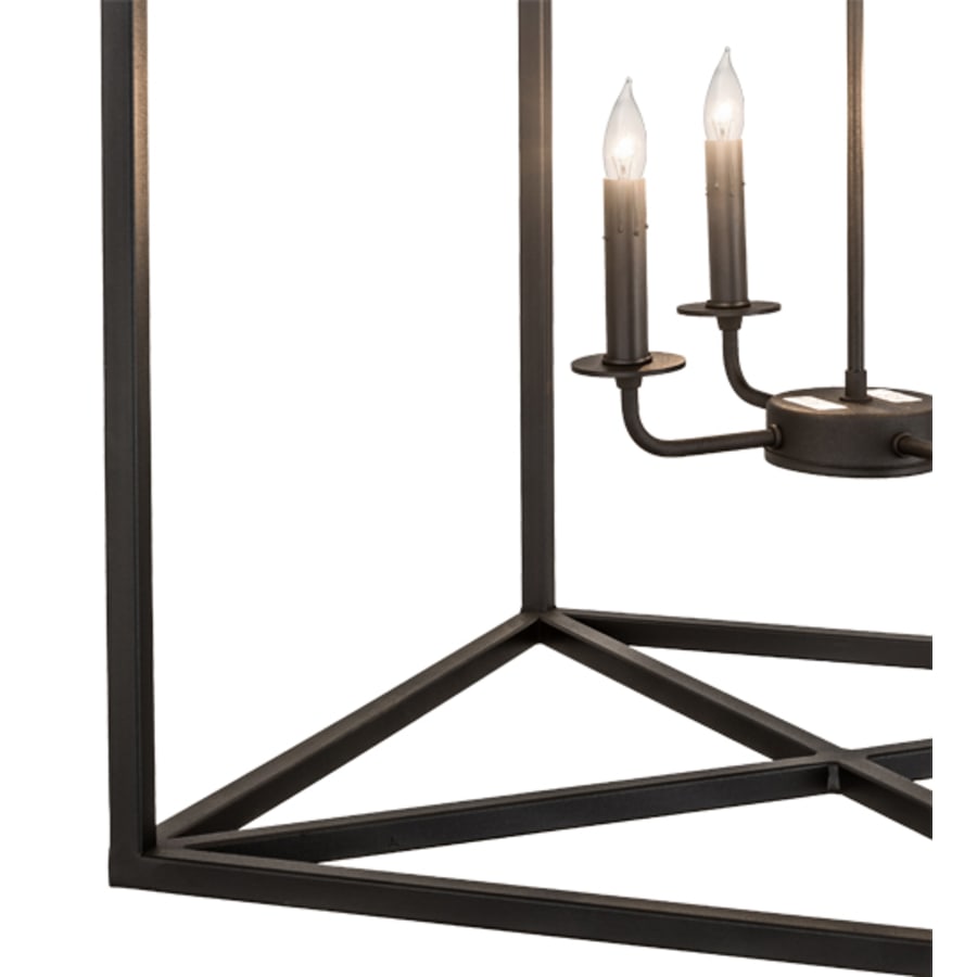 Meyda Tiffany 8 Light 34" Wide Taper Candle Pendant