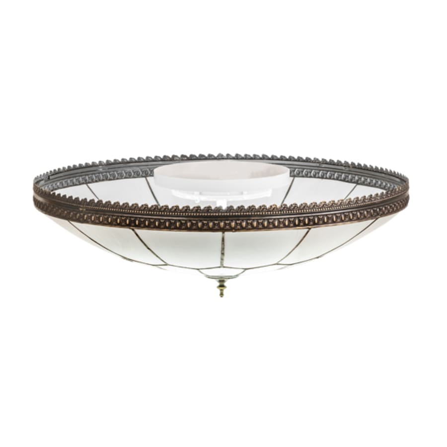 Meyda Tiffany Vincent Honeycomb 30" Wide LED Semi-Flush Bowl Ceiling Fixture
