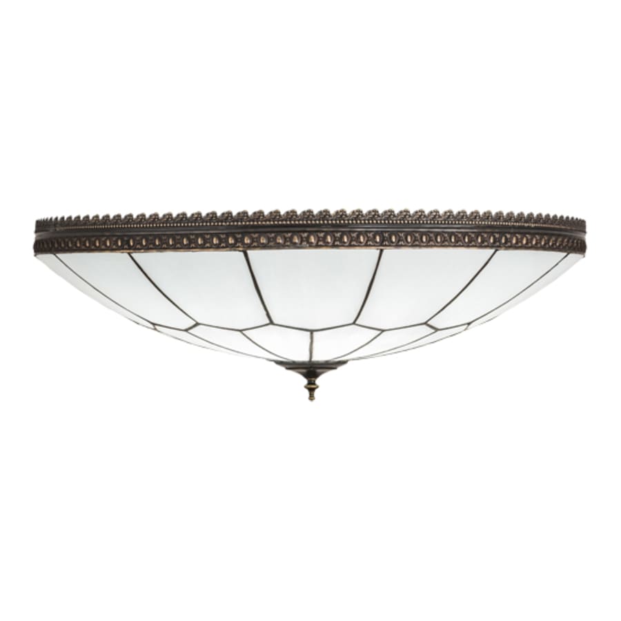 Meyda Tiffany Vincent Honeycomb 30" Wide LED Semi-Flush Bowl Ceiling Fixture