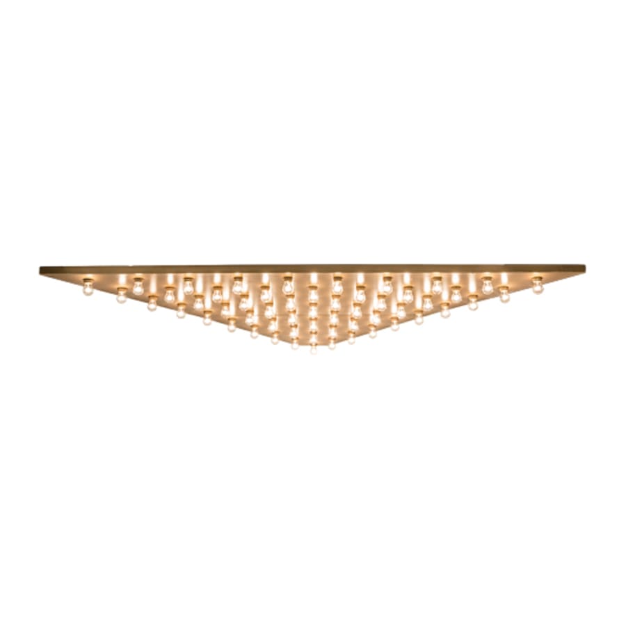Meyda Tiffany Triantan 55 Light 98" Wide Flush Mount Ceiling Fixture