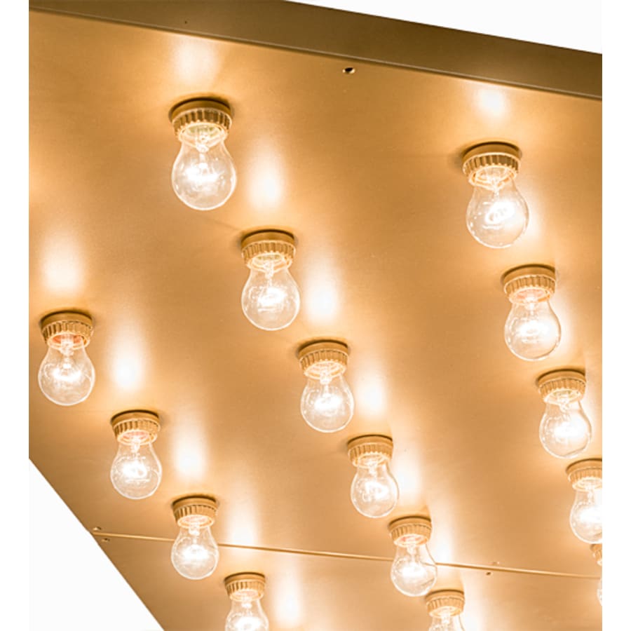 Meyda Tiffany Triantan 55 Light 98" Wide Flush Mount Ceiling Fixture