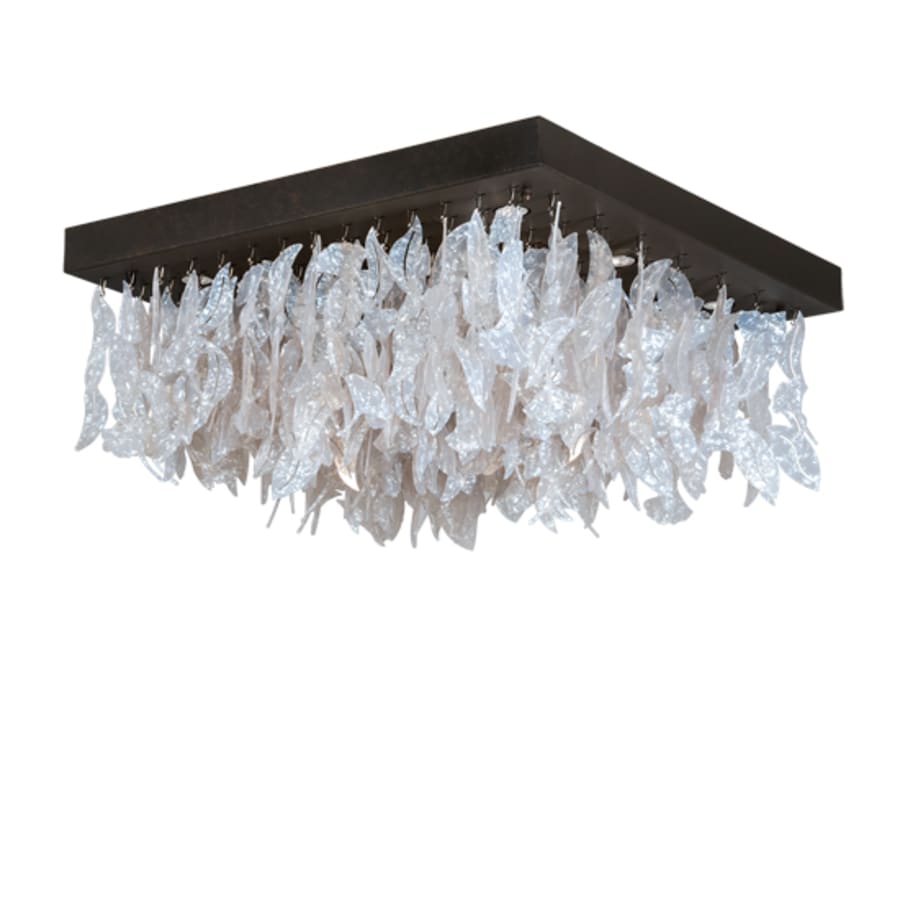 Meyda Tiffany Ginkgo 9 Light 51" Wide Flush Mount Ceiling Fixture