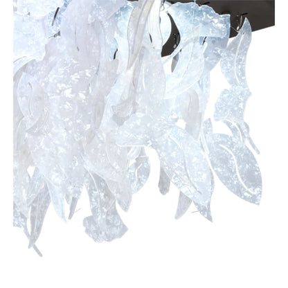 Meyda Tiffany Ginkgo 9 Light 51" Wide Flush Mount Ceiling Fixture
