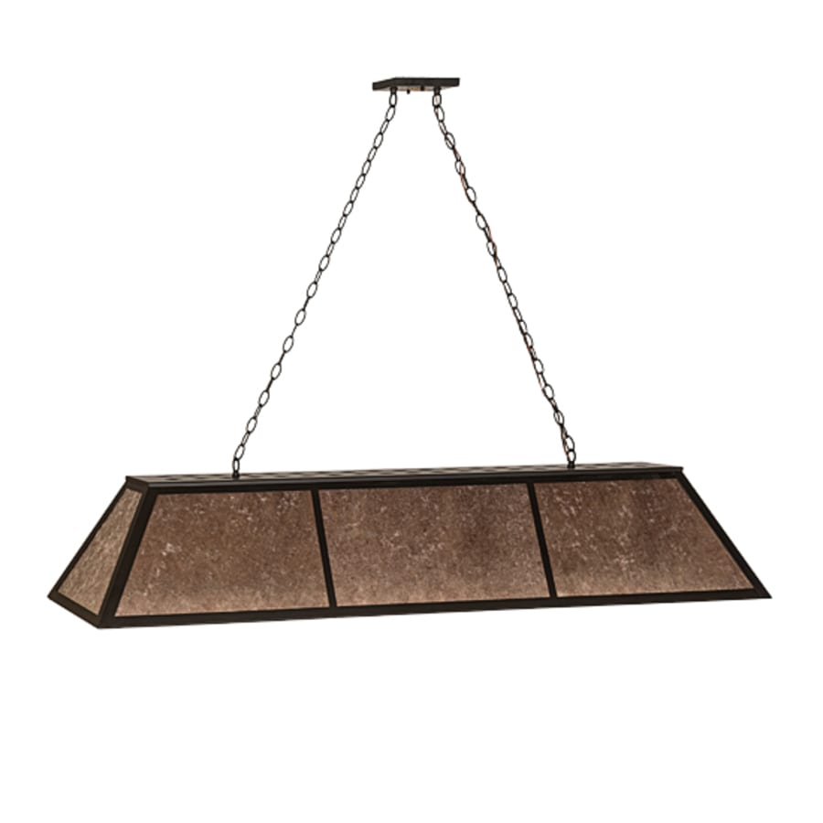Meyda Tiffany 6 Light 70" Wide Linear Pendant