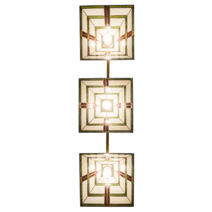 Meyda Tiffany 3 Light 48" Wide Linear Pendant