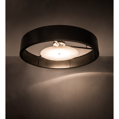 Meyda Tiffany Cilindro Chic 12 Light 72" Wide Semi-Flush Drum Ceiling Fixture