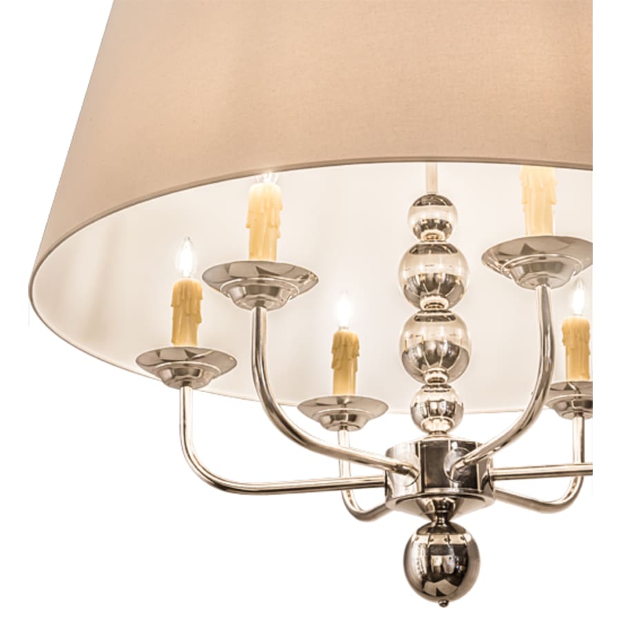Meyda Tiffany 6 Light 38" Wide Taper Candle Pendant