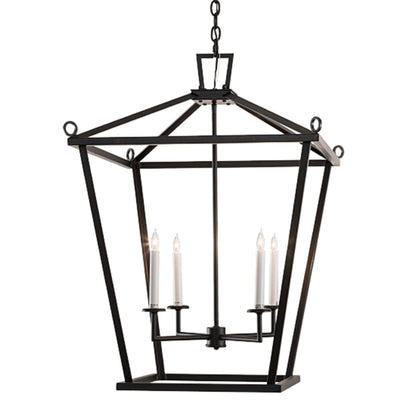 Meyda Tiffany 4 Light 34" Wide Taper Candle Pendant