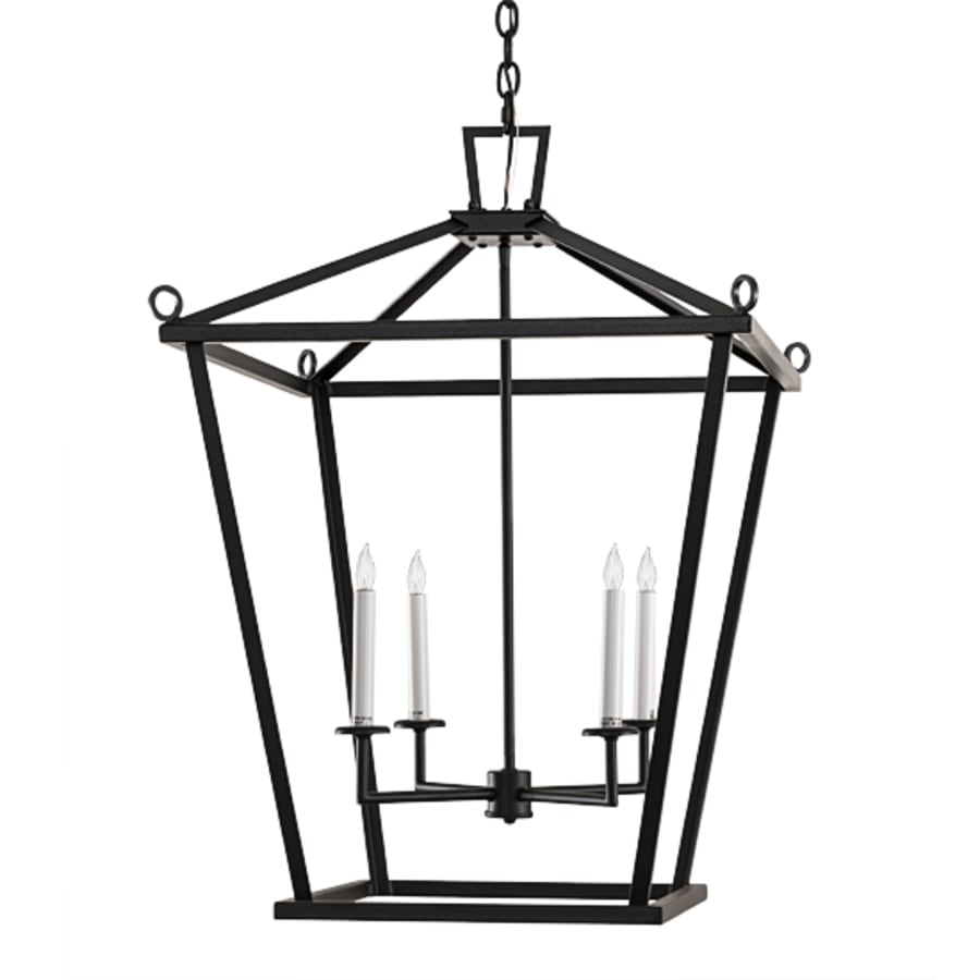 Meyda Tiffany 4 Light 34" Wide Taper Candle Pendant