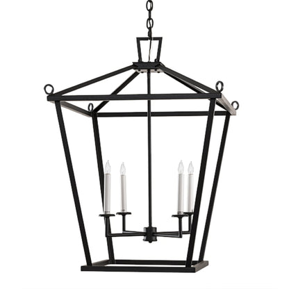 Meyda Tiffany 4 Light 34" Wide Taper Candle Pendant