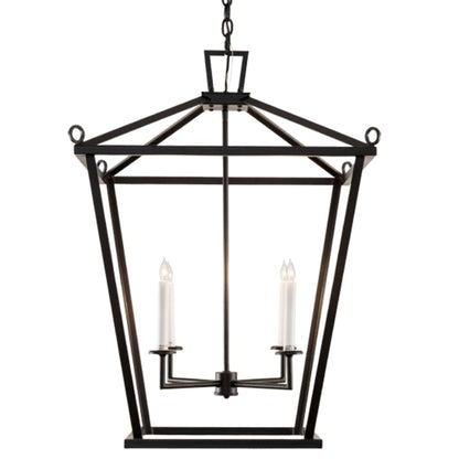 Meyda Tiffany 4 Light 34" Wide Taper Candle Pendant