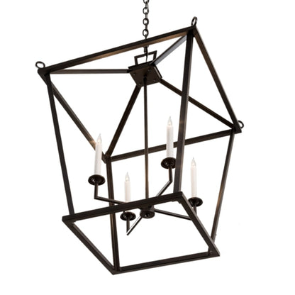 Meyda Tiffany 4 Light 34" Wide Taper Candle Pendant