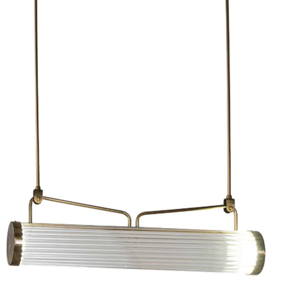 Meyda Tiffany 30" Wide Linear Pendant
