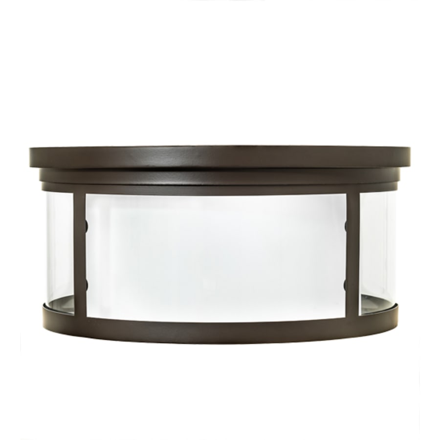 Meyda Tiffany Cilindro Campbell 19" Wide LED Flush Mount Drum Ceiling Fixture