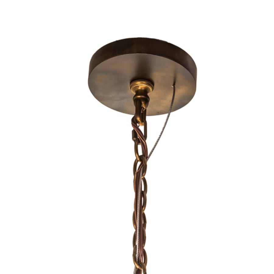 Meyda Tiffany 8 Light 50" Wide Abstract Pendant
