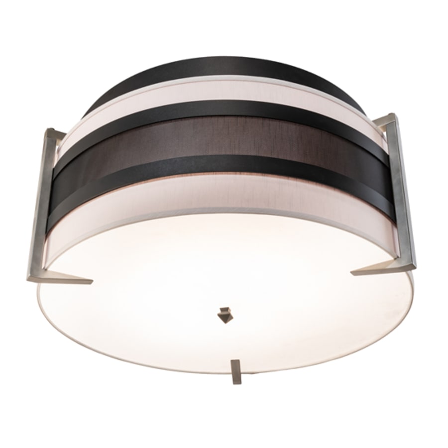 Meyda Tiffany Nathan 6 Light 36" Wide Semi-Flush Drum Ceiling Fixture