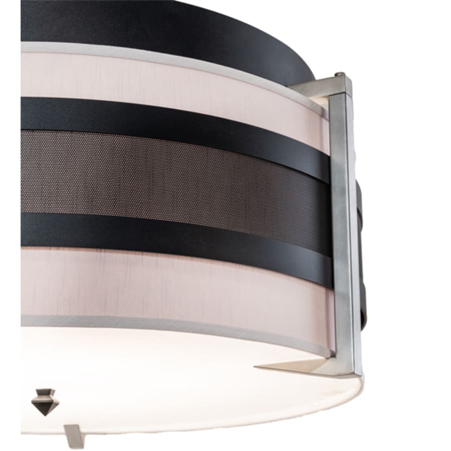Meyda Tiffany Nathan 6 Light 36" Wide Semi-Flush Drum Ceiling Fixture