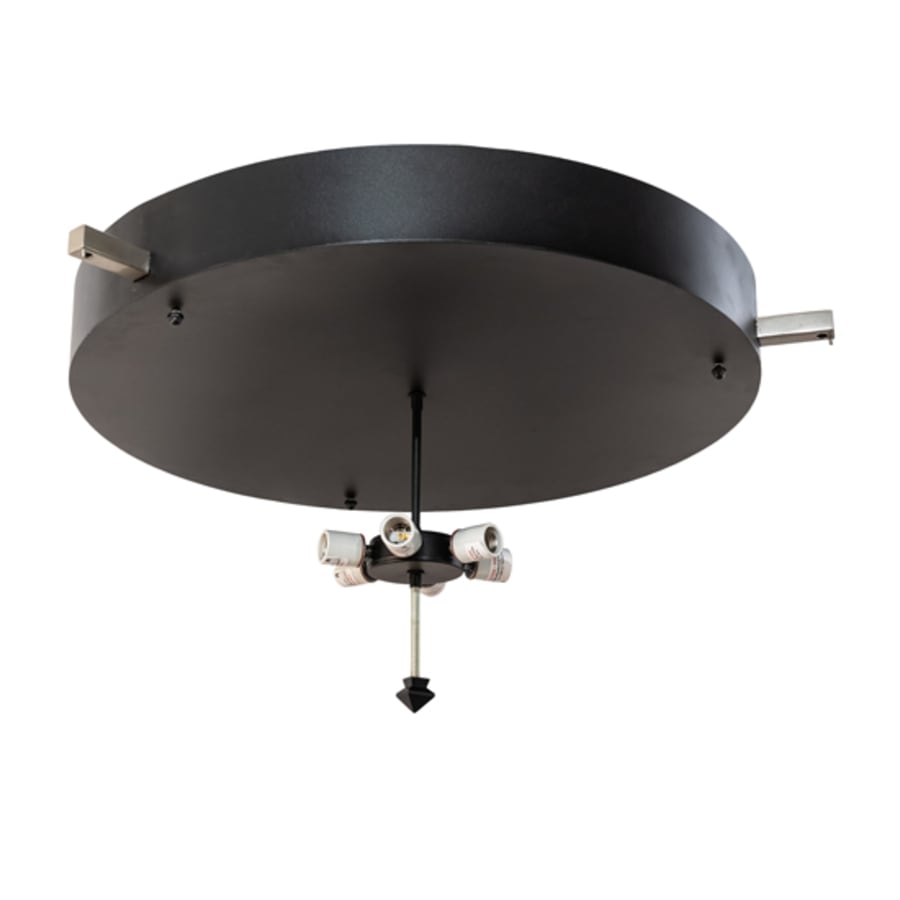 Meyda Tiffany Nathan 6 Light 36" Wide Semi-Flush Drum Ceiling Fixture