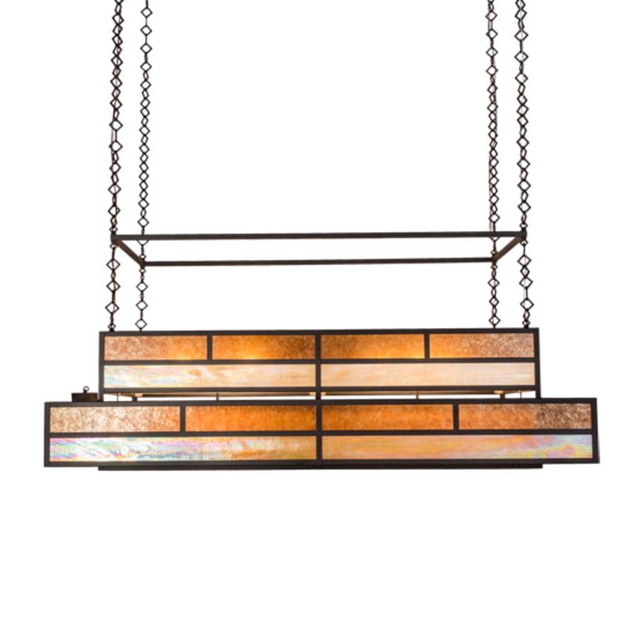 Meyda Tiffany 12 Light 72" Wide Linear Pendant