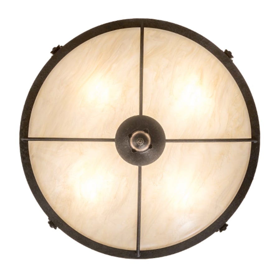 Meyda Tiffany Arabesque 4 Light 26" Wide Semi-Flush Bowl Ceiling Fixture