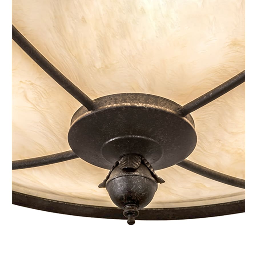 Meyda Tiffany Arabesque 4 Light 26" Wide Semi-Flush Bowl Ceiling Fixture
