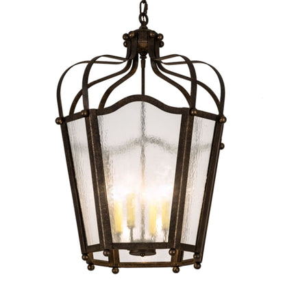 Meyda Tiffany 4 Light 22" Wide Taper Candle Pendant