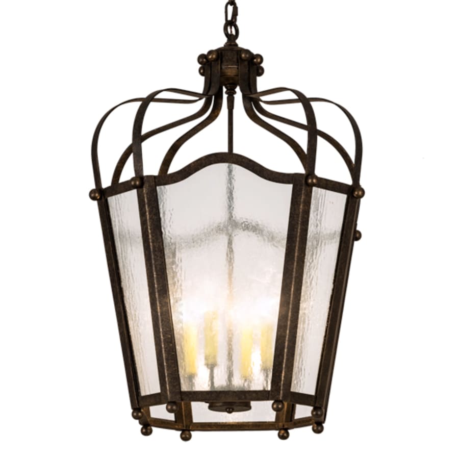 Meyda Tiffany 4 Light 22" Wide Taper Candle Pendant