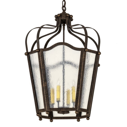 Meyda Tiffany 4 Light 22" Wide Taper Candle Pendant
