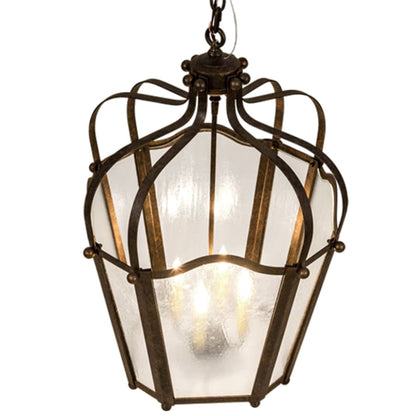 Meyda Tiffany 4 Light 22" Wide Taper Candle Pendant